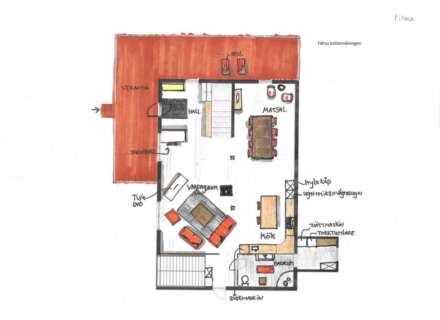 Naesets Marcusgard Villa Furudal Oda fotoğraf